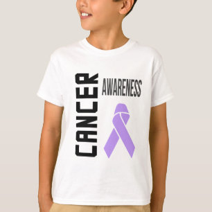 Krebsbewusstsein Lavendel (alle Krebsarten) Band T-Shirt