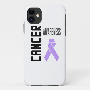 Krebsbewusstsein Lavendel (alle Krebsarten) iPhone 11 Hülle
