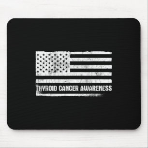 Krebsbewusstsein Schilddrüsenkrebs Mousepad
