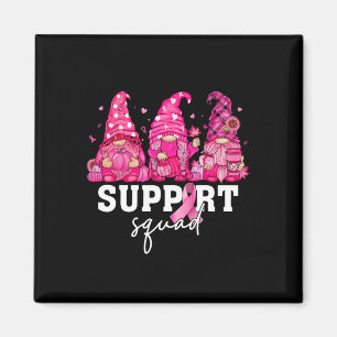 Krebsbewusstsein Shirt für Frauen Gnome Unterstütz Magnet