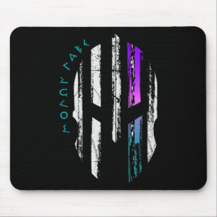 Krebsbewusstsein Spartaner Kriegerhelm Thin Line Mousepad