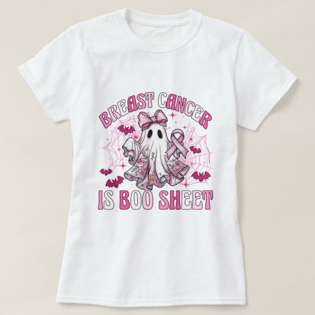 Krebsbewusstsein tragen wir rosa T-Shirt (Design vorne)