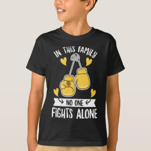 Krebsbewusstsein von Kindern für einen Krebskrieg T-Shirt