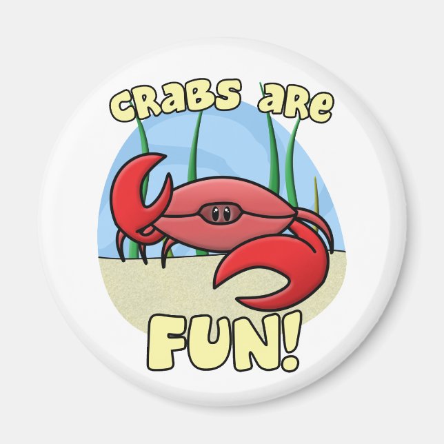 Krebse sind Fun Magnet (Vorne)