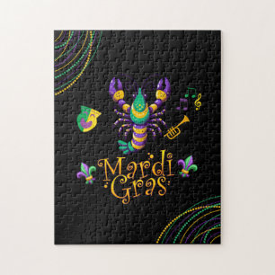 Krebse/Trompete/Maske/Lilie Mardi Gras