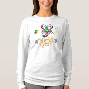 Krebse/Trompete/Maske/Lilie Mardi Gras T-Shirt