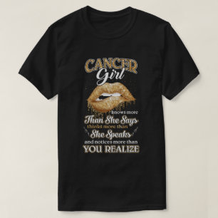 Krebsgeschwür weiß mehr als sie sagt Juni Juli B T-Shirt