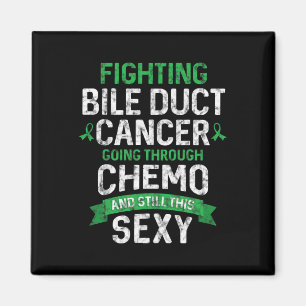 Krebskämpfer Gallengangskrebs Patient Chemotherapi Magnet