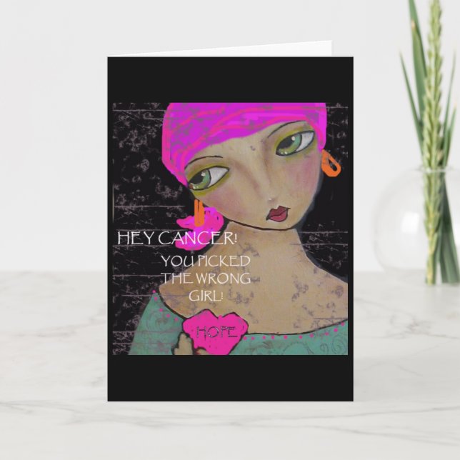 Krebskarte Karte (Vorderseite)