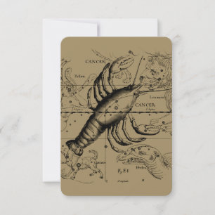 Krebskonstellation Hevelius 1690 Juni 21-Juli 22