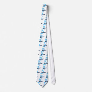 Krebskrieger Grunge Ribbon Krawatte