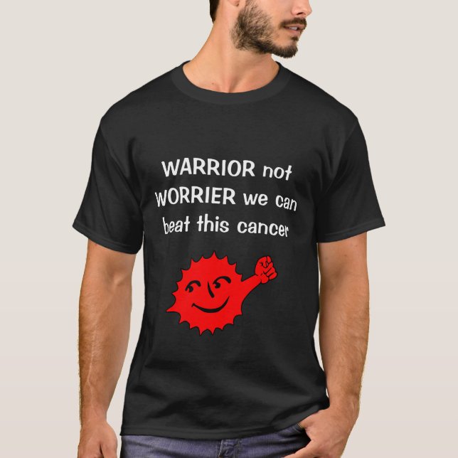 Krebskrieger T-Shirt (Vorderseite)