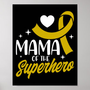 Krebsmama eines Superhelden Poster