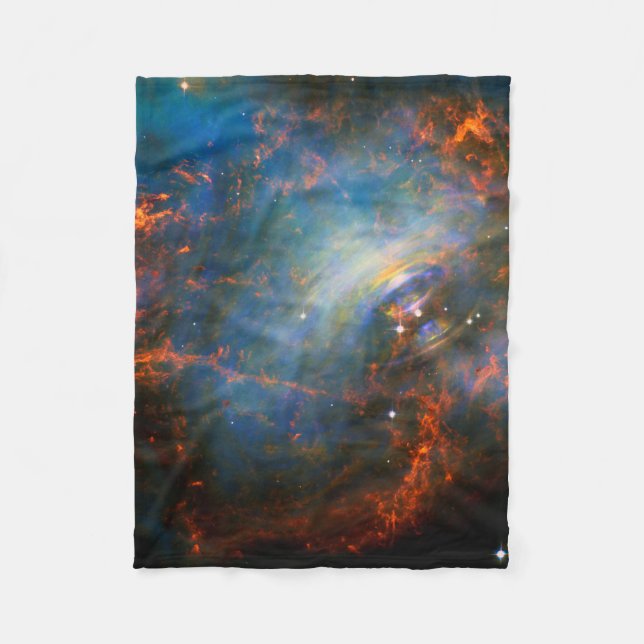 Krebsnebel Fleecedecke (Vorderseite)