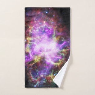 Krebsnebel-Supernova-Überrest Hubble-Komposit Handtuch