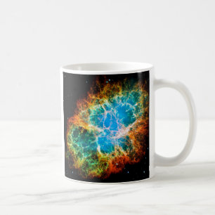Krebsnebel-Supernova-Überrest Hubble-Weltraumfoto Kaffeetasse