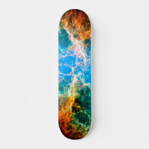Krebsnebel-Supernova-Überrest Hubble-Weltraumfoto Skateboard