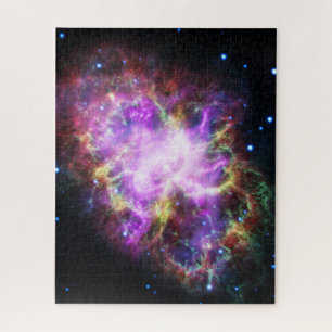 Krebsnebel-Supernovaüberrest Hubble-Komposit