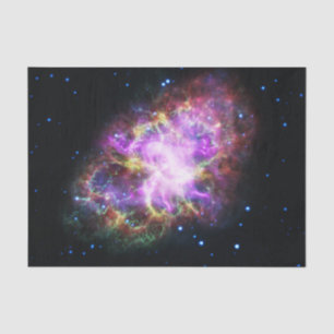 Krebsnebel-Supernovaüberrest Hubble-Komposit Seidenpapier