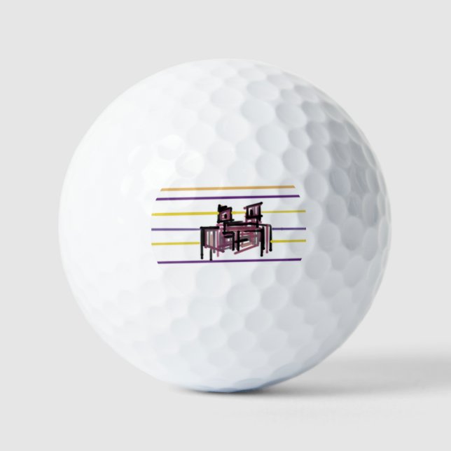 Krebssommerfreude Golfball (Vorderseite)