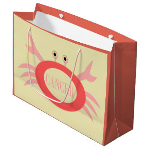 Krebsstern-Schildkröte-Geschenktasche Große Geschenktüte