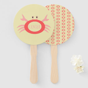 Krebsstern-Schildkröte-Handfan Fächer