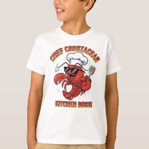 Krebstier-Kommandant – Hummer-Chef-T-Shirt T-Shirt