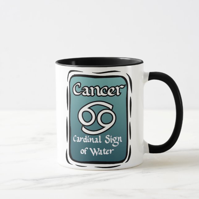 Krebstierkreiszeichen Tasse (Rechts)