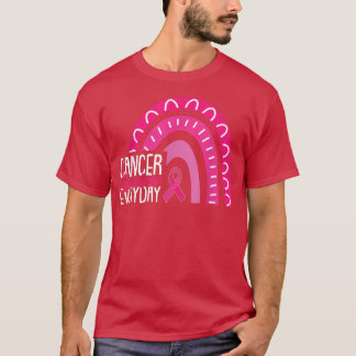 Krebsüberleben Alltägliches Brustkrebsbewusstsein T-Shirt