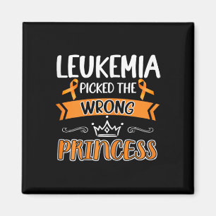 Krebsüberlebung Kriegermädchen kämpfen Leukämie Magnet