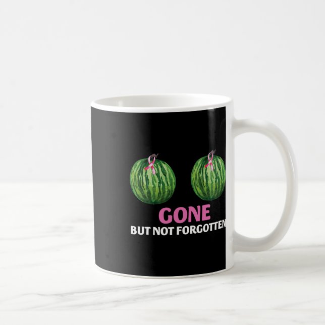 Krebsüberlebung Mastektomie verschwunden, aber nic Kaffeetasse (Rechts)