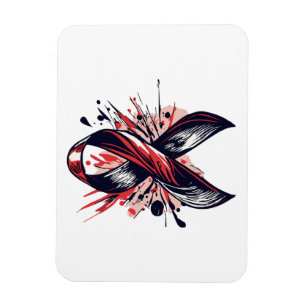 Krebsunterstützung Magnet