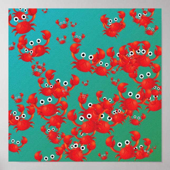 Krebswelt Poster (Vorne)