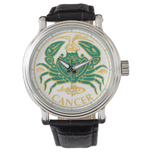Krebszeichen Armbanduhr