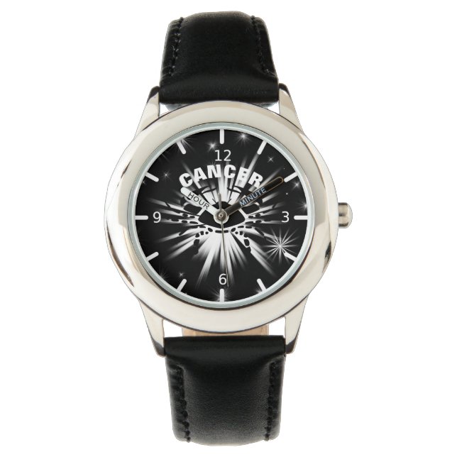 Krebszeichen Armbanduhr (Vorderseite)