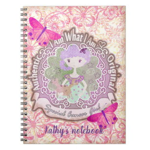 Krebszeichen Personalisiert. Notebook Notizblock