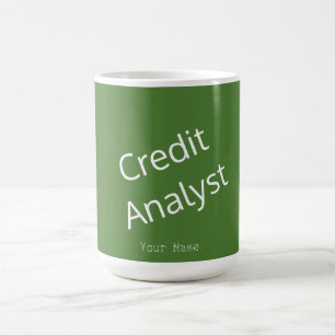 "KREDITANALYST" KAFFEETASSE