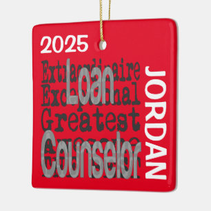Kreditberater Extraordinaire CUSTOM Keramikornament