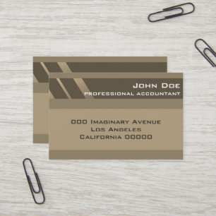 "Kreditkarte Style Business Card No.2" Visitenkarte