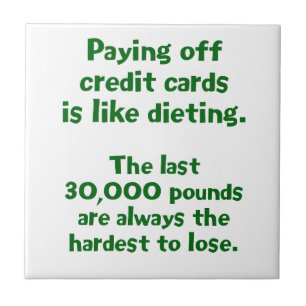 Kreditkarten… Fliese