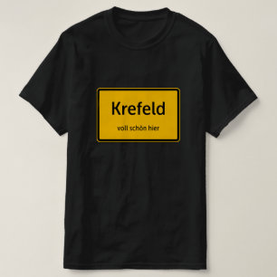 Krefeld Herren Männer T-Shirt Tshirt Shirt