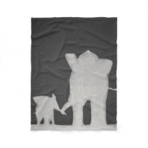 Kreide-Elefant-Familie