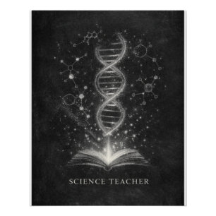 Kreide-Staub-Sternbild-Kunst für Naturwissenschaft Poster