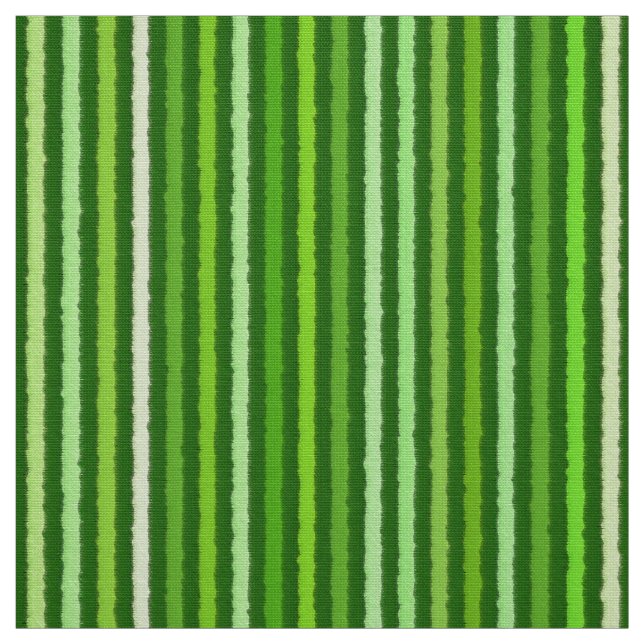 Kreide-Streifen - Smaragd und Limones Grün Stoff (Muster)