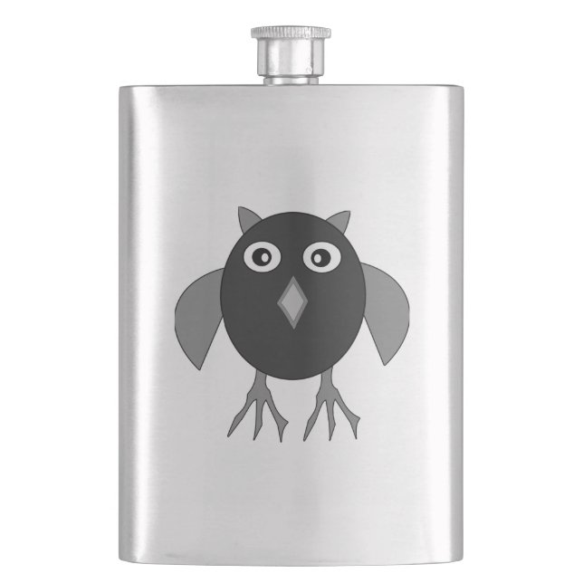 Kreidefässer Flachmann (Vorderseite)