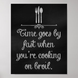 Kreidekunstdrucke, Kreidebrett Poster