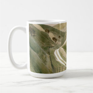 Kreidepfade von Eric Ravilious Kaffeetasse