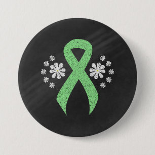 Kreidetafel Hellgrünes Band Button