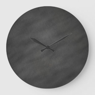 Kreidetafel Hintergrund Grau Schwarze Kreidetafel Große Wanduhr