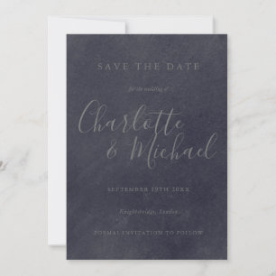 Kreidetafel-Signatur-Hochzeit-Sparen Sie das Datum Save The Date
